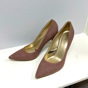 Guess Mauve Point Toe Pump